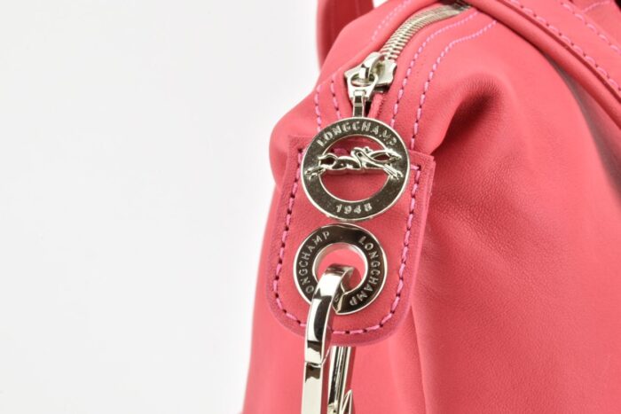 Borsa con tracolla rosa Longchamp Bauletti