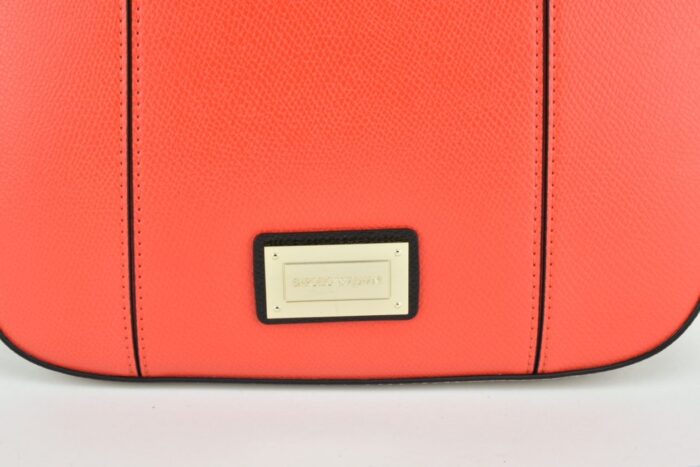 EMPORIO ARMANI | Shopper tricolore piccola con tracolla arancione Borse