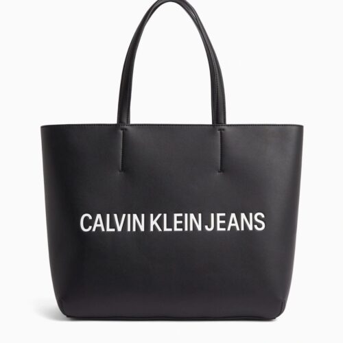 Shopper grande bordeaux Calvin Klein Borse