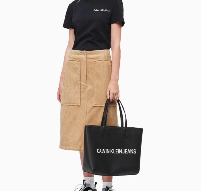 Shopper grande nero Calvin Klein Borse