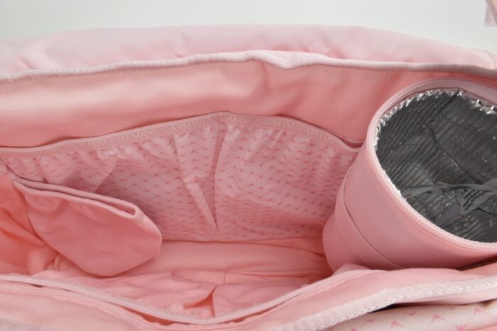 Borsa fasciatoio rosa Armani baby Borse