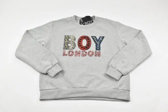 BOY LONDON Felpa grigia Abbigliamento