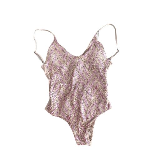 COSTUME lurex color rame – 2 pezzi bikini Costumi