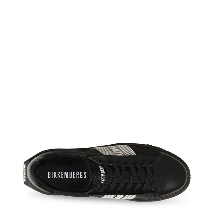 BIKKEMBERGS sneakers nere punta tonda e logo No COD