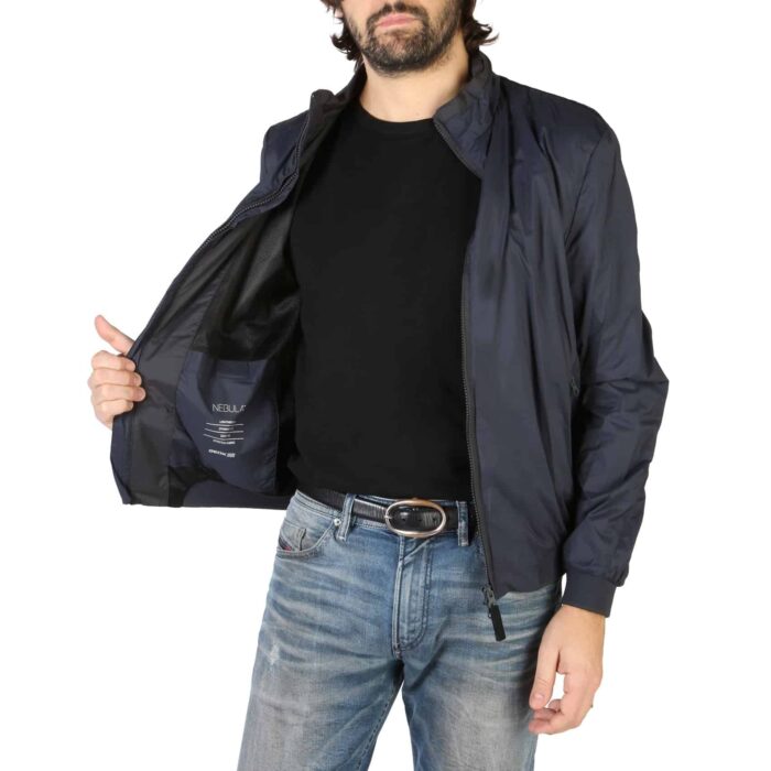 GEOX giacca uomo blu vestibilità slim Giacche