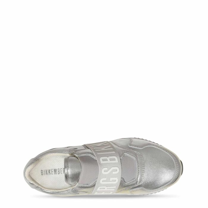 BIKKEMBERGS scarpe sneakers donna color argento No COD