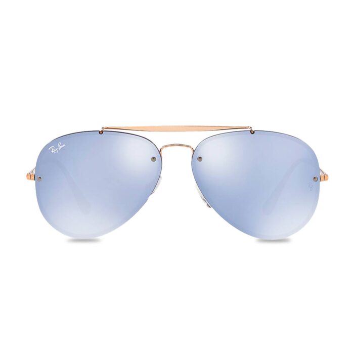 RAY-BAN unisex occhiali da sole lenti UV2 a goccia montatura aviator oro No COD