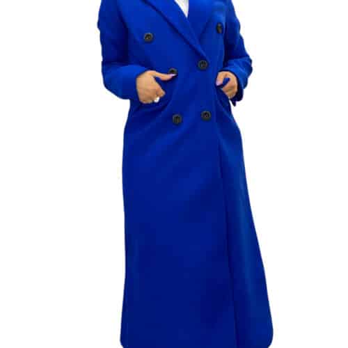 METIS GLAM Cappotto blu elettrico Abbigliamento