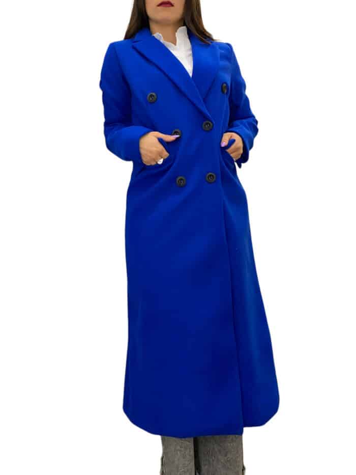 METIS GLAM Cappotto blu elettrico Abbigliamento